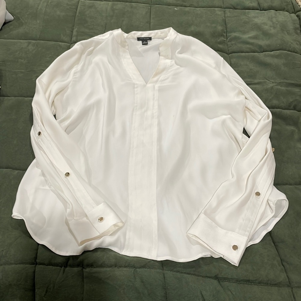 Ann Taylor size medium dress blouse- wore once